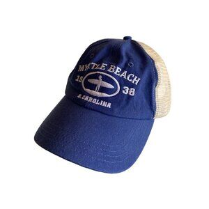Myrtle Beach South Carolina Surfing Baseball Hat Cap Adjustable